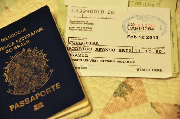 Visto de permanência do Rodrigo nos EUA (6 meses de permanência)